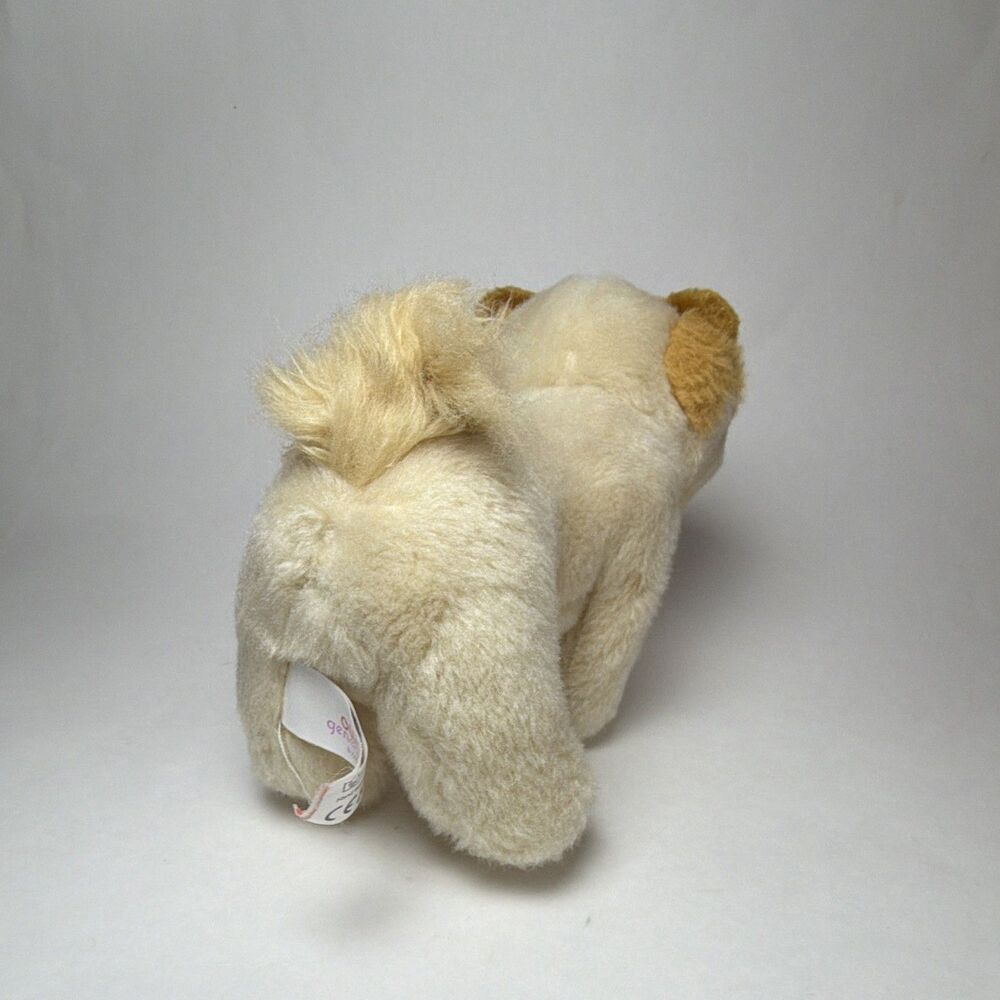 Our Generation White Tan Pomeranian Dog Plush Stuffed Animal 5.5 inches tall - Picture 3 of 6